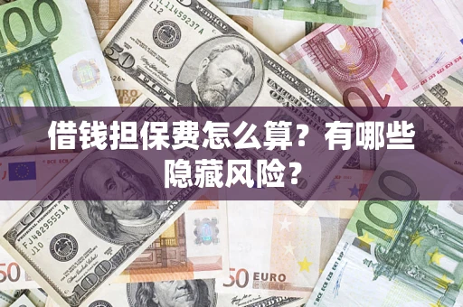 济南借钱担保费怎么算？有哪些隐藏风险？
