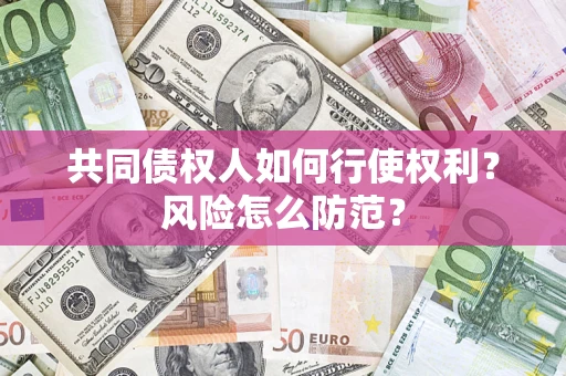 济南共同债权人如何行使权利？风险怎么防范？