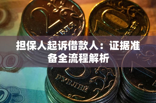 济南担保人起诉借款人：证据准备全流程解析